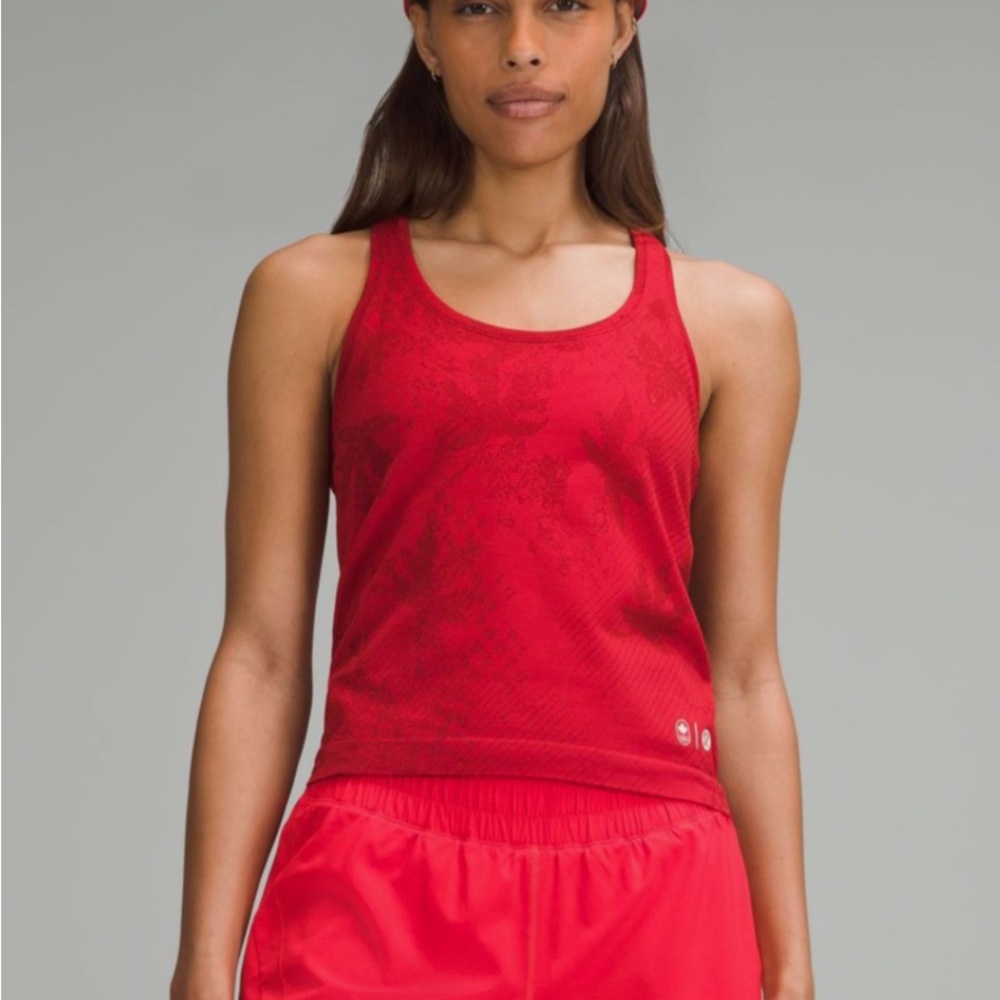 Lululemon team Canada swiftly tank top, size 8